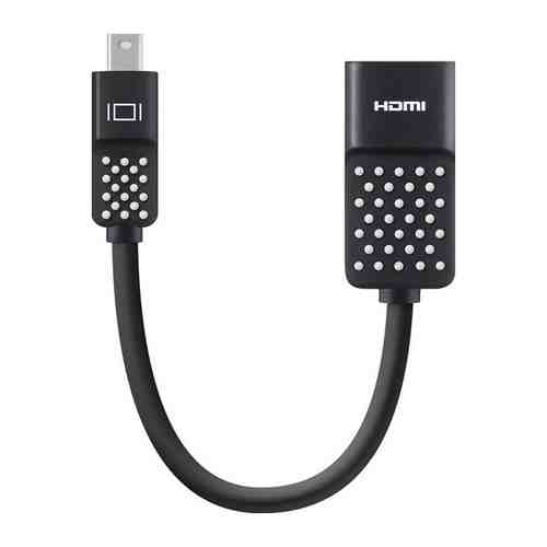 Адаптер Belkin Mini DisplayPort/HDMI 12 7 см черный (F2CD079bt)