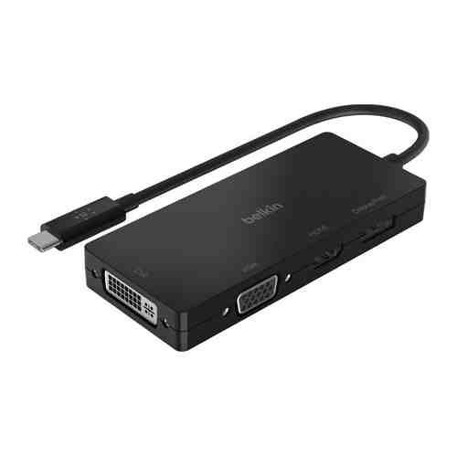 Адаптер Belkin USB-C Video Adapter черный (AVC003btBK)