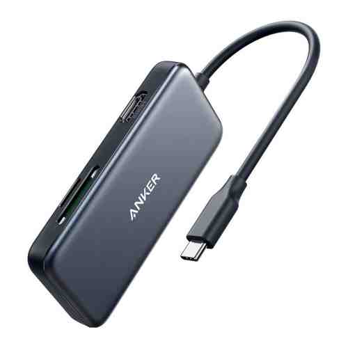 Адаптер-переходник ANKER A8334 USB-C Хаб (5-в-1) GR