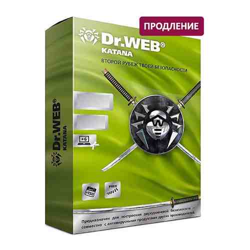 Антивирус Dr.Web Katana - продление 12 мес 1 ПК