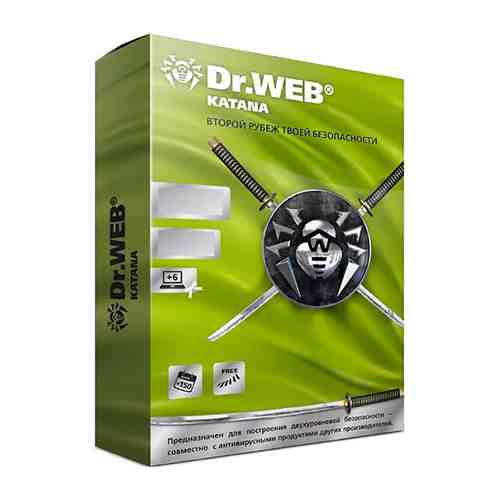 Антивирус Dr.Web Katana 12 мес. 4 ПК