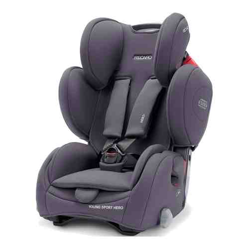 Автокресло Recaro Young Sport Hero гр. 1/2/3 расцветка Simply Grey