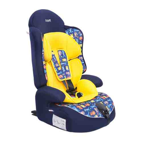 Автокресло Siger ART ''Трансформер Прайм ISOFIX'' котики гр. I/II/III 9-36 кг 1-12 лет KRES2059