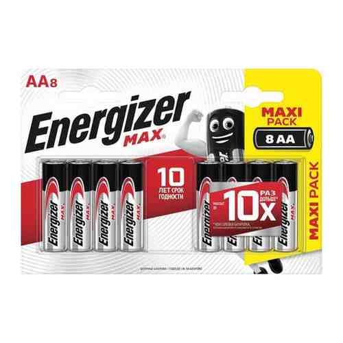 Батарейка Energizer AA Max (8шт.) E301531301