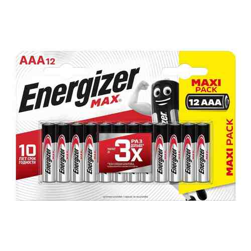 Батарейка Energizer AAA Max (12шт.) E301530403