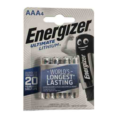 Батарейка Energizer AAA Ultimate Lithium (4шт.) E301535700