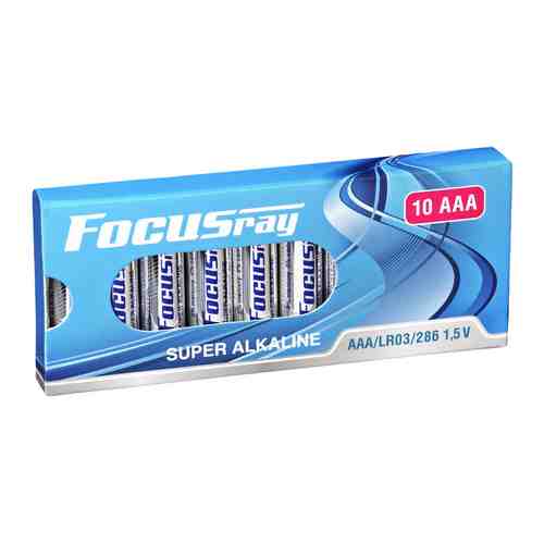 Батарейка FOCUSray SUPER ALKALINE LR03/BOX10 10/240/480