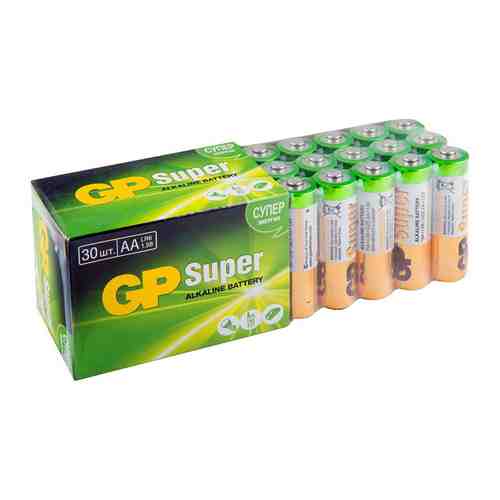 Батарейка GP Super Alkaline 15A LR6 AA (30шт)