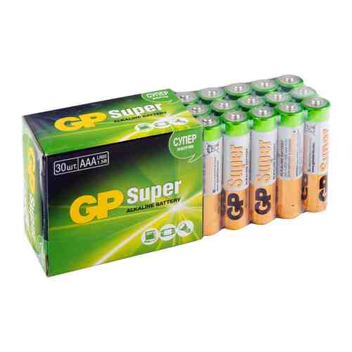 Батарейка GP Super Alkaline 24A LR03 AAA (30шт)