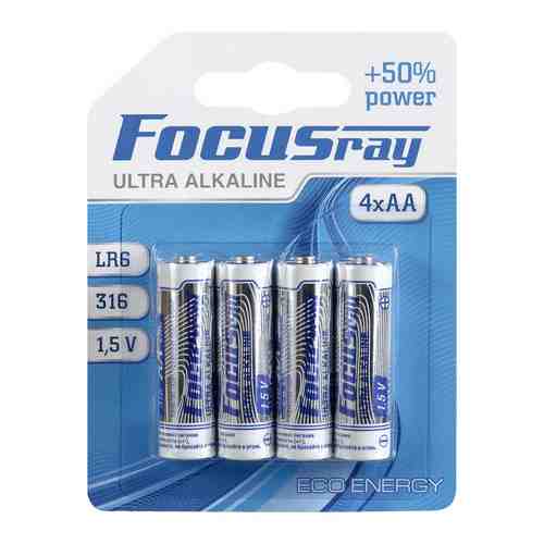 Батарейки FOCUSray ULTRA ALKALINE LR06/BL4 4/48/288