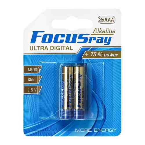 Батарейки FOCUSray ULTRA DIGITAL LR03/BL2 2/24/288