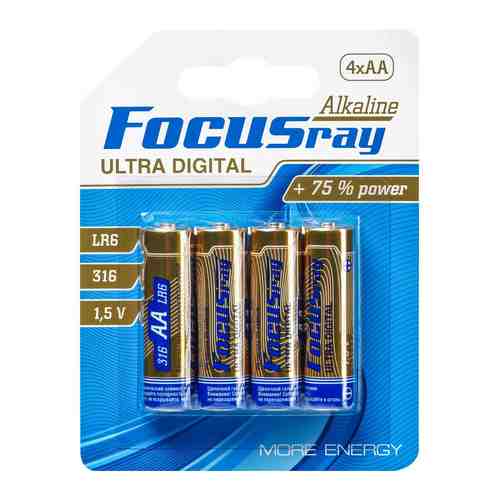 Батарейки FOCUSray ULTRA DIGITAL LR06/BL4 2/48/288