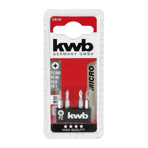 Бита Kwb Micro PZ 28мм 4шт 128140