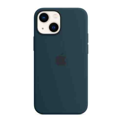 Чехол Apple IPhone 13 mini Silicone Case with MagSafe Abyss Blue Силиконовый чехол MagSafe для IPhone 13 mini