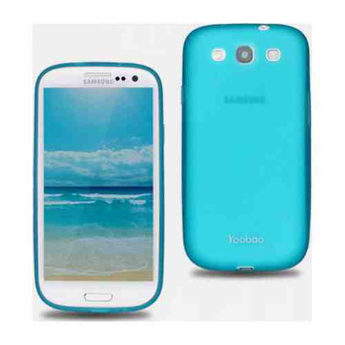 Чехол (клип-кейс) Yoobao Glow Protect Case для Samsung Galaxy S3 i 9300 голубой