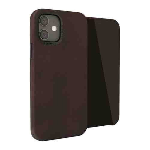 Чеxол (клип-кейс) Pipetto Magnetic Leather Case Mount для iPhone 12/12 Pro (6.1) коричневый (P063-71-O)