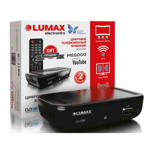 Цифровой телевизионный ресивер Lumax DV 1110 HD