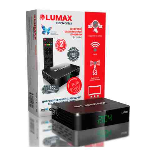 Цифровой телевизионный ресивер Lumax DV 2104 HD