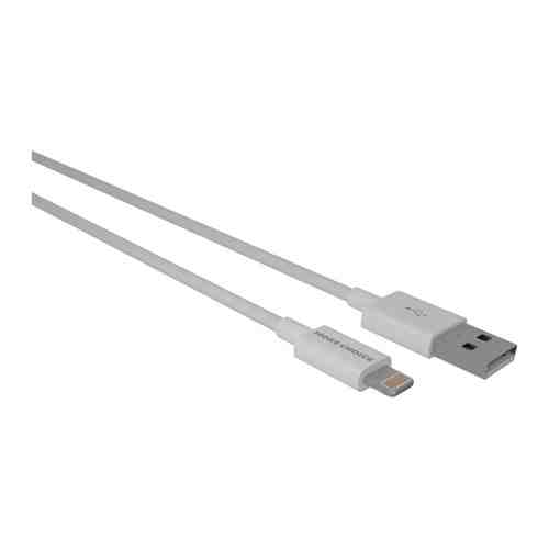 Дата-кабель MoreChoice Smart USB 2.4A для Lightning 8-pin K42Si ТРЕ 1м (White)