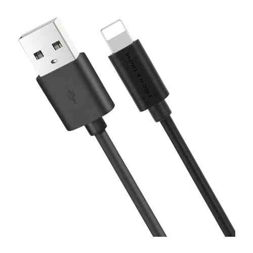 Дата-кабель MoreChoice USB 2.1A для Lightning 8-pin K13i TPE 1м (Black)