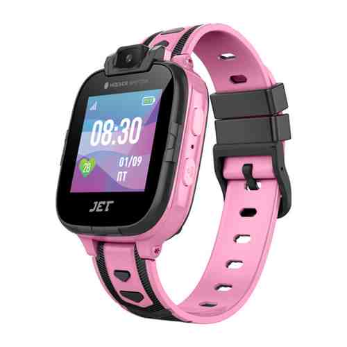 Детские часы с GPS поиском JET KID ASSISTANT pink grey