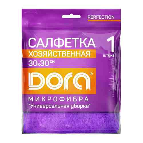 Для ручной очистки поверхностей Dora Салфетка из микрофибры ''Универсальная''