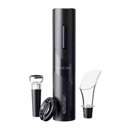 Электрический штопор Circle Joy Electric Wine opener GIFT SET (CJ-TZ07) черный