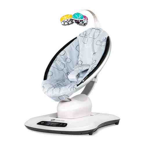 Электрокачели 4moms MamaRoo 4.0 серый плюш