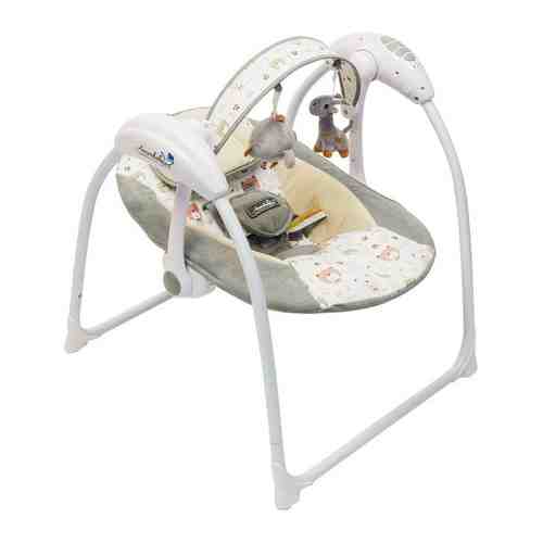 Электрокачели Amarobaby Swinging Baby GRAY (серый) AMARO-22SB-Se