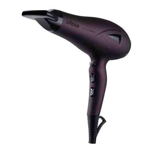 Фен Ufesa SC8370 Glossy Super Hair Dryer DC Motor (60305023) вишня/черный