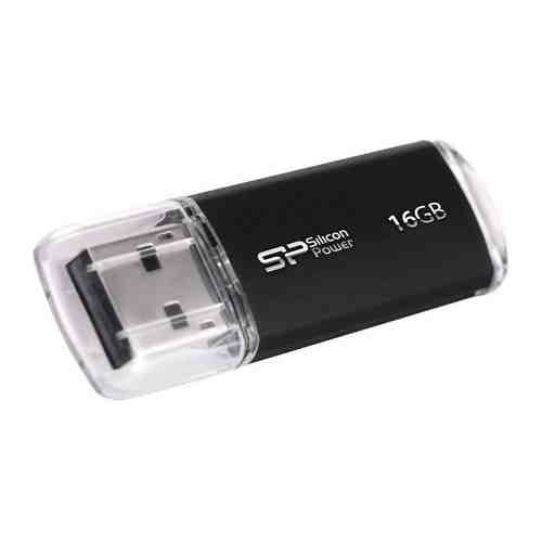 Флеш-накопитель Silicon Power 16 Gb ULTIMA II-I Series SP 016 GBUF2M 01 V1K USB 2.0 чёрный