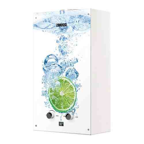 Газовый водонагреватель Zanussi GWH 10 Fonte Glass Lime