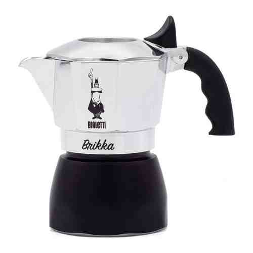 Гейзерная кофеварка Bialetti BRIKKA 2020 2 пор 0007312/NP