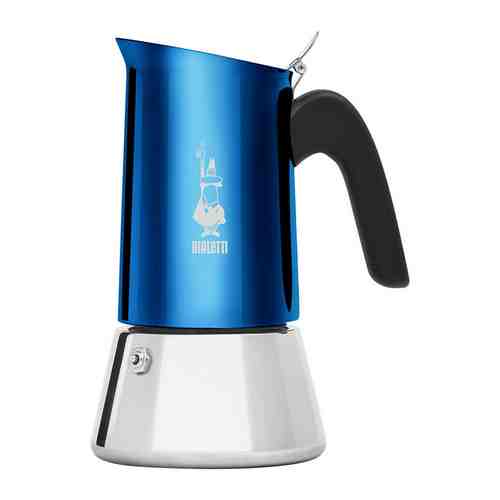 Гейзерная кофеварка Bialetti Venus Blue 4 порц 0007274/CN