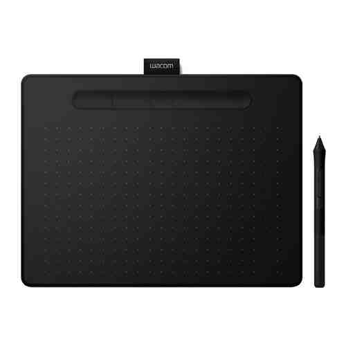 Графический планшет Wacom Intuos M Bluetooth (CTL-6100WLK-N) черный