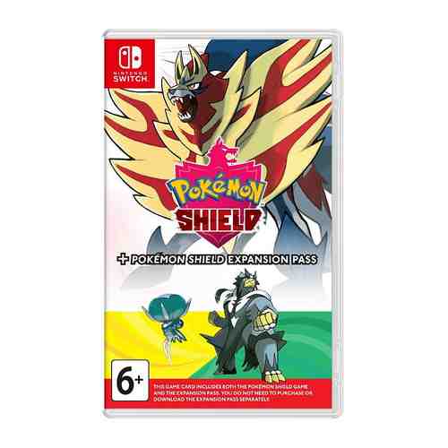 Игра для приставки Nintendo Switch: Pokemon Shield + Expansion Pass