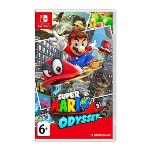 Игра для приставки Nintendo Switch: Super Mario Odyssey (n)