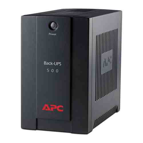 Источник бесперебойного питания APC Back-UPS BX500CI 300Вт 500ВА черный