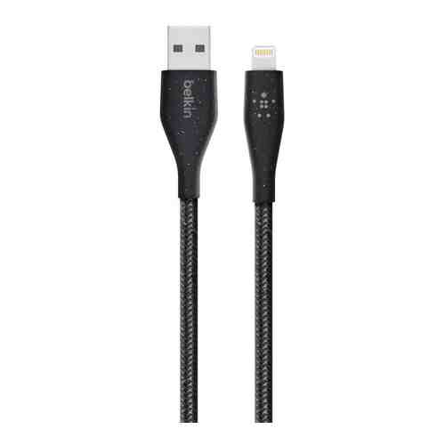 Кабель Belkin DURATEK PLUS 8-pin lightning 1.2 м черный (F8J236bt04-BLK)