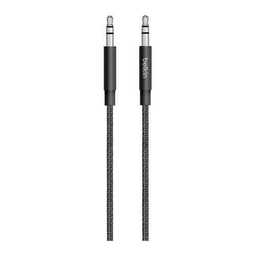 Кабель Belkin Jack 3.5 папа/Jack 3.5 папа 1 2м черный (AV10164bt04-BLK)