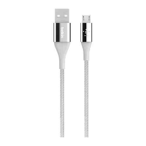 Кабель Belkin USB папа/microUSB папа 1 2м серый (F2CU051bt04-SLV)