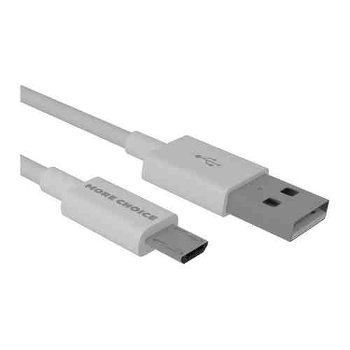 Кабель MoreChoice Smart USB 3.0A для micro USB K42Sm ТРЕ 1м (White)