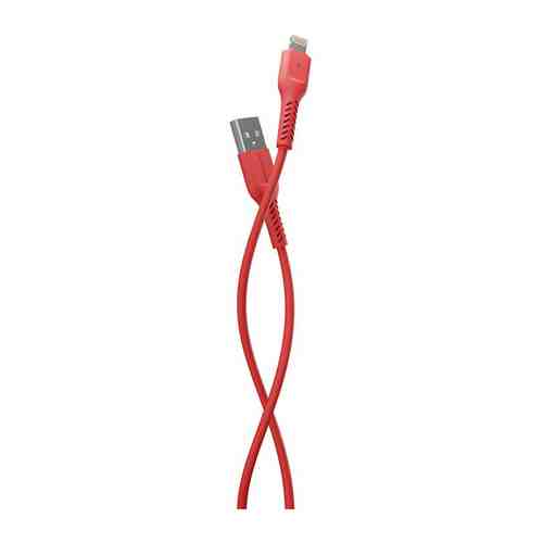 Кабель MoreChoice USB 2.0A для Lightning 8-pin K16i TPE 1м (Red)