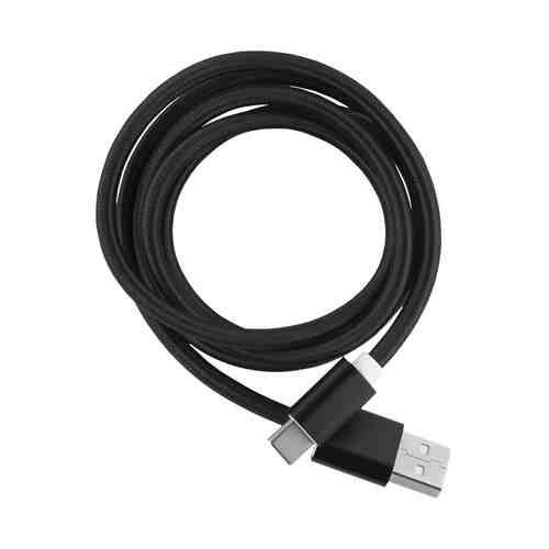 Кабель Red Line USB-Type-C 2.0 нейлоновая оплетка черный