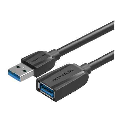 Кабель-удлинитель Vention USB 3.0 AM/AF - 1м Black Edition (VAS-A45-B100)