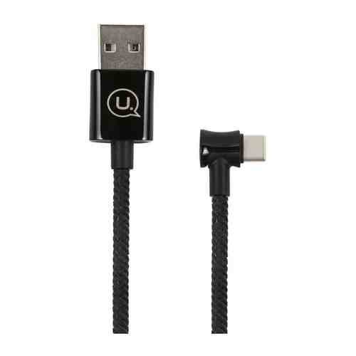 Кабель Usams U13 USB - Type-C Smart Power-off черный (SJ341USB01)