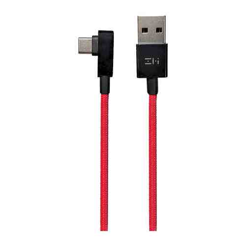 Кабель Zmi USB/Type-C 150 см (Г-образный) (AL755) ТЕХПАК красный