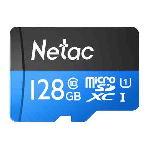 Карта памяти Netac P500 Standard 128ГБ microSDXC U1 up to 80MB/s NT02P500STN-128G-S