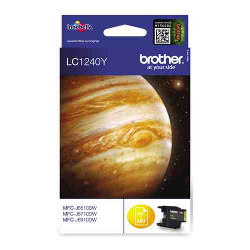 Картридж Brother LC 1240 Y желтый