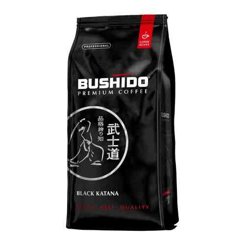 Кофе зерновой Bushido Black Katana 1000гр Beans Pack